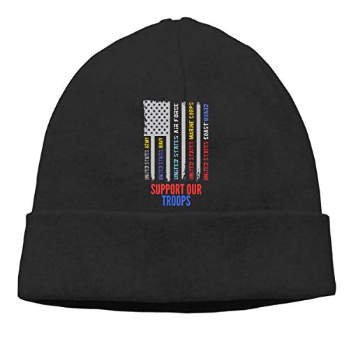 Apoye Nuestras Gorras Militares de EE. UU. Gorras Gorra de Cobertura de algodón Suave Unisex