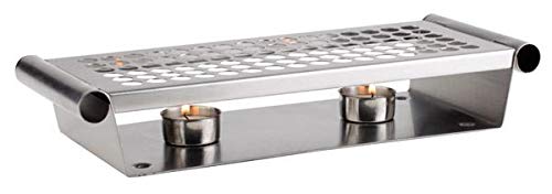Aps - Calienta Platos 2 Velas Inox