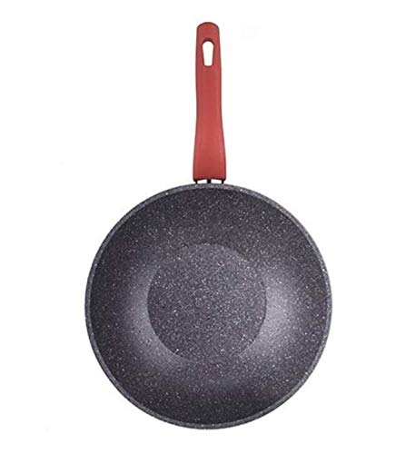 Ar Yıldız Terra - Sartén para wok (28 cm), color gris