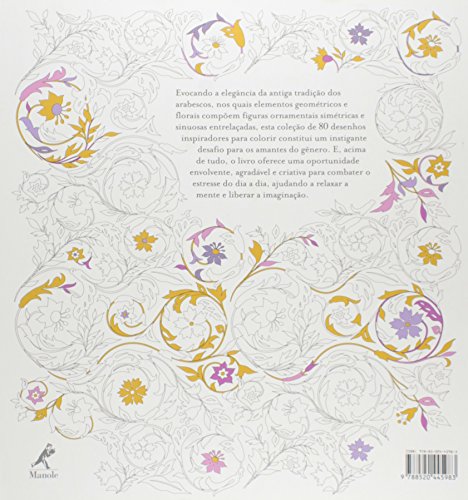 Arabescos - Livro Antiestresse Para Colorir