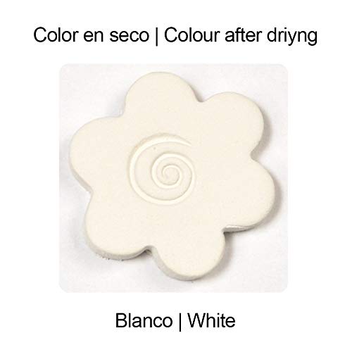 Arcilla natural de colores que endurece al aire COLORPLUS 500 g Blanco