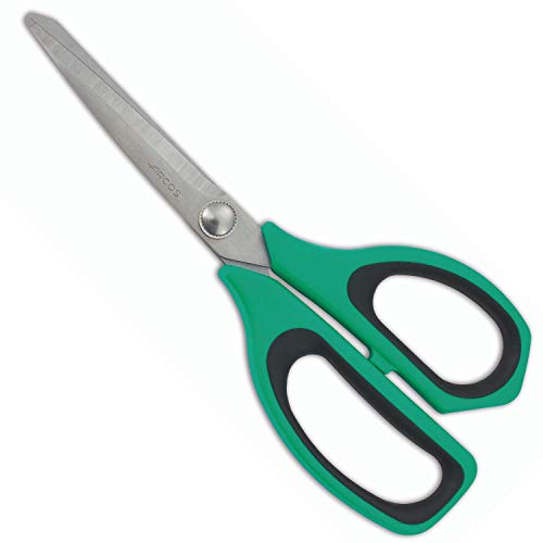 Arcos 185 Tijera Cocina 215 MM. BL Serie PROCHEF 185621, Acero Inoxidable, Verdes y Negras