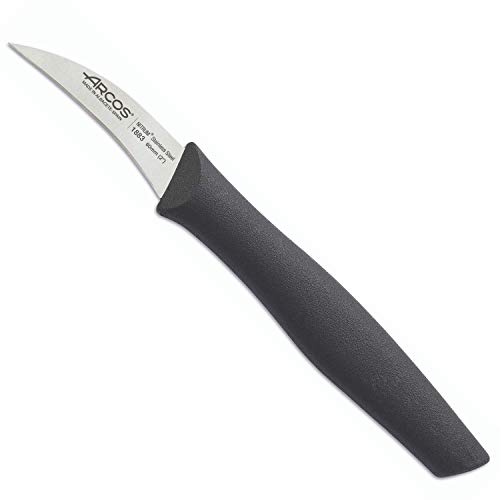 Arcos 188 Cuchillo MONDADOR Negro 60 MM. Serie Nova 188300, Acero Inoxidable