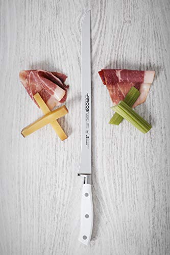 Arcos Riviera Blanc - Cuchillo jamonero, 300 mm (estuche)