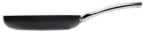 Arcos Serie Durapro - Sartén Antiadherente - Cuerpo de Aluminio Forjado 26 cm - Mango de Acero Inoxidable - Color Negro (Libre de PFOA)