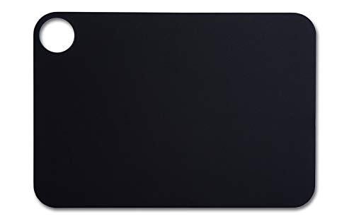 Arcos Tablas - Caja de 3 uds Tabla de Cocina Tabla para Cortar - Fibra de Celulosa y Resina 33 x 23 cm y 6,5 mm de espesor - Color Negro (3 uds)
