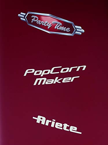 Ariete 2955 Funny Time Máquina de Palomitas, Color Rojo