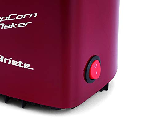 Ariete 2955 Funny Time Máquina de Palomitas, Color Rojo