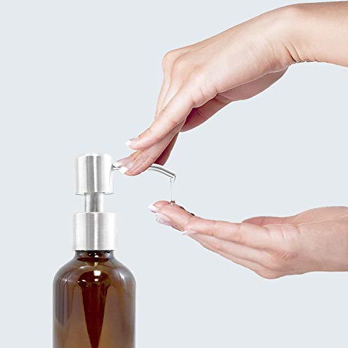 ARKTEK 304 Acero inoxidable dispensador de jabón y loción bomba de repuesto – Pack de 2