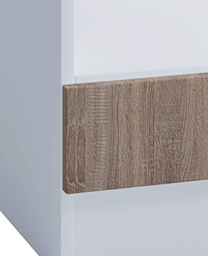 Armario para horno empotrable, 60 cm, roble Sonoma