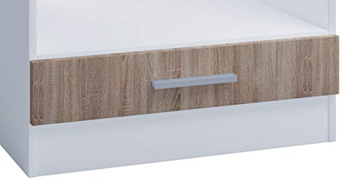 Armario para horno empotrable, 60 cm, roble Sonoma