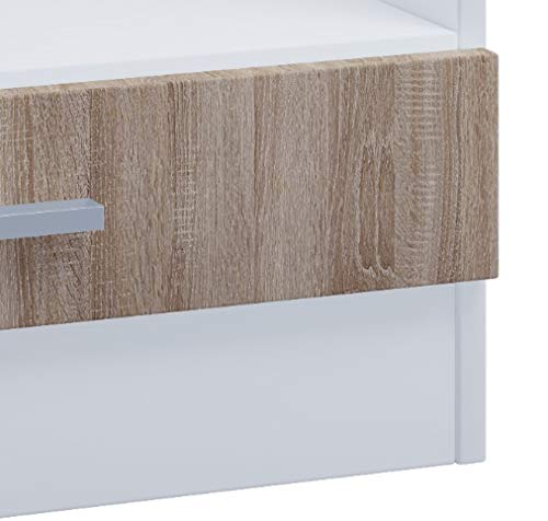 Armario para horno empotrable, 60 cm, roble Sonoma