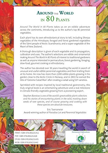 Around the World in 80 Plants: An Edible Perennial Vegetable Adventure for Temperate Climates