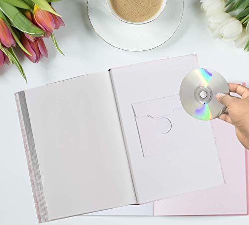 ARPAN Álbum para 300 fotos de 10 x 15 cm con espacio para notas junto a cada fotografía y páginas deslizables, recuerdos, 22 x 4,5 x 33 cm