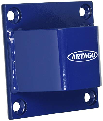 Artago 61 Anclaje Suelo Alta Seguridad Doble Puente Homologado Sold Secure, Tacos Especiales Blindados, Azul