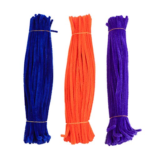 Artibetter 3 Paquetes de Tallos de Chenilla para Manualidades Y Proyectos Y Decoraciones de Bricolaje Palitos de Chenilla Giratorios Limpiador de Pipas de Chenilla para Manualidades Púrpura