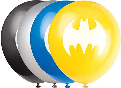 Artículos para la fiesta de Batman Dark Knight Juego de vajilla para la fiesta de cumpleaños de Batman 16- Placas de superhéroes Copas Servilletas Cubierta de mesa