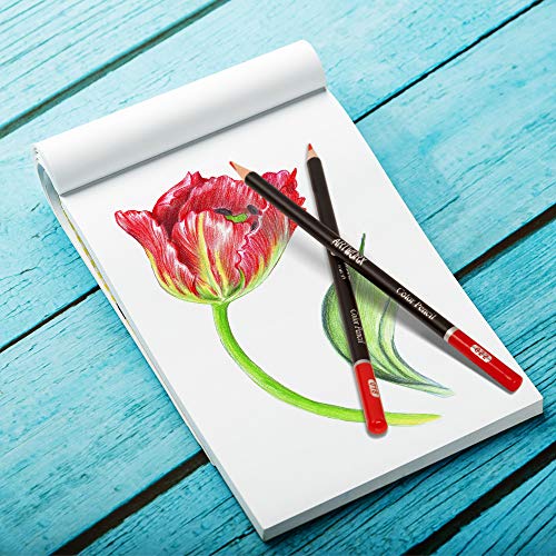 Artworx - Lápices de colores para artistas (72 unidades), color blanco