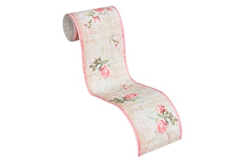 A.S. Création cenefa autoadhesivo Stick Ups 2 beige verde rosa 5,00 m x 0,13 m 312051
