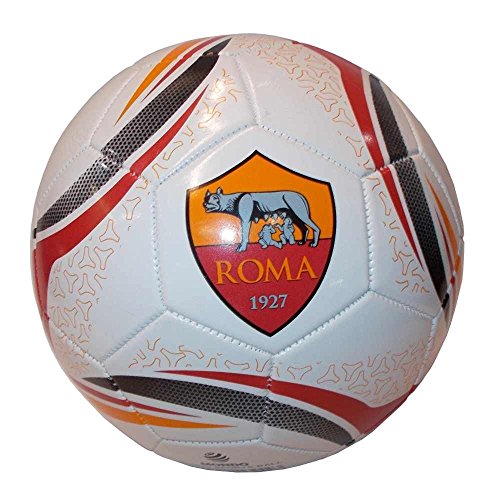AS Roma Mondo 13242 Pelota de fútbol Interior y Exterior - Pelotas de fútbol (Multicolor, Específico, Balón de 32 Paneles, 300 g, Interior y Exterior, Imagen)