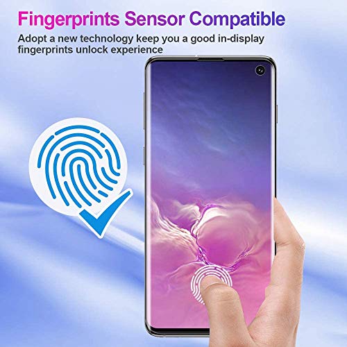 AsBellt Protector Pantalla Galaxy S10 (2*Protector de Pantalla de Cristal y 1*Protector de Cámara de Cristal) Protector de Pantalla Cristal Vidrio Templado para Samsung Galaxy S10 (6.1")