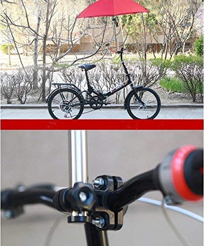 ASEOK Soporte de Bicicleta, Soporte de Barra de Paraguas Silla de Ruedas Silla de bebé Bicicleta Paraguas Marco Soporte Asa Paraguas Conector Soporte de Cochecito Soporte de Soporte de Bicicleta