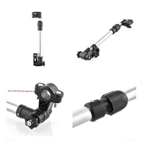 ASEOK Soporte de Bicicleta, Soporte de Barra de Paraguas Silla de Ruedas Silla de bebé Bicicleta Paraguas Marco Soporte Asa Paraguas Conector Soporte de Cochecito Soporte de Soporte de Bicicleta