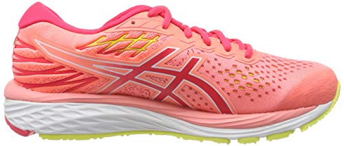 Asics Gel-Cumulus 21, Zapatillas de Running para Mujer, Rosa (Sun Coral/Laser Pink 700), 37.5 EU