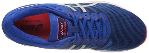 Asics Gel-Nimbus 22, Running Shoe Mens, Tuna Blue/Pure Silver, 45 EU