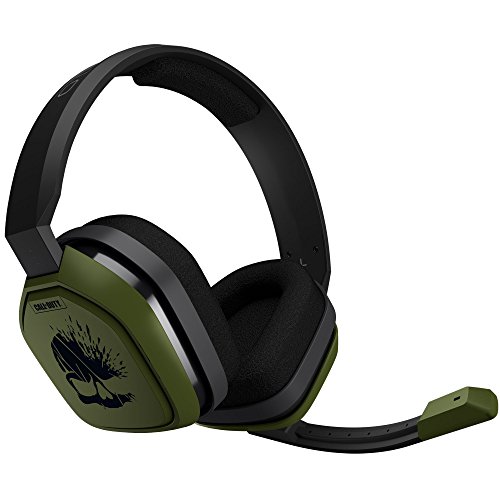 ASTRO Gaming A10 Auriculares alámbricos Call of Duty, Ligeros y Resistentes, Astro Audio, Dolby Atmos, Clavija de 3.5mm, para Xbox Series X|S, Xbox One, PS5, PS4, Switch, PC, Mac, Móvil - Negro/Verde