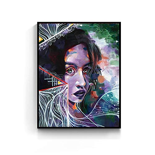 ATggqr Mini Puzzles de 1000 Piezas 50x75cm Chica de Rap de Heavy Metal Juego Intelectual para Adultos y niños Adolescentes Familia Educativa Intelectual Descompresión
