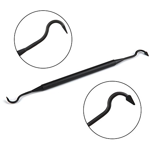 ATPWONZ 8 pcs Cepillos de Limpieza de Tuberías Kit - Multifuncional Double Punta Cepillo de Limpieza Industrial y Gancho de Cepillo