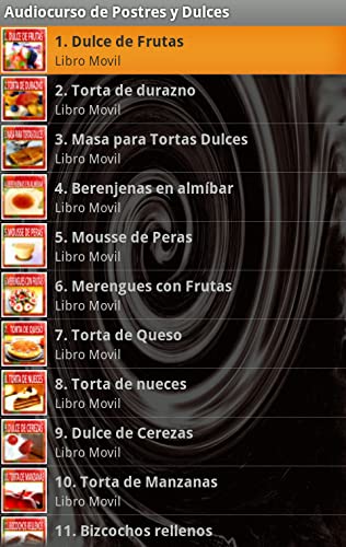 Audiocurso de Postres y Dulces