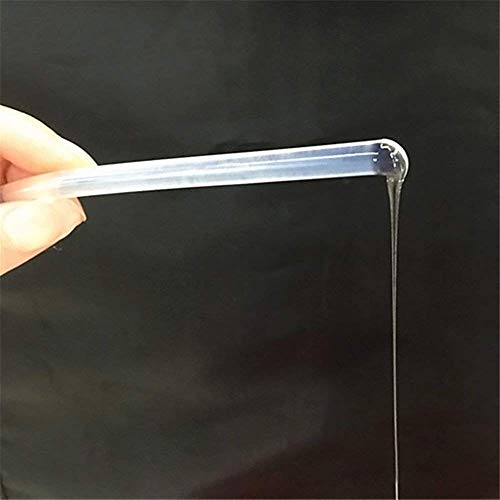 AUFUN Barras de cola 11mm x 200mm Barras de pegamento caliente 50 Piezas Barra Silicona Palos de repuesto para pistola - Semi-transparente, 1KG