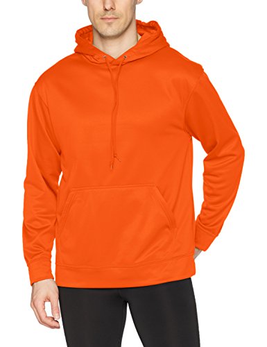 Augusta WICKING FLEECE HOOD SWEATSHIRT ORANGE 4XL