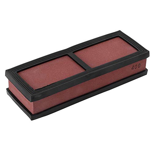 AUNMAS Grinder Grindstone 400 Grit Household Red Knife Grinder Grindstone Whetstone Cuchillo de Cocina Piedra de afilar para Accesorios de Cocina