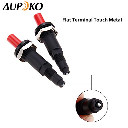 Aupoko 2 Piezas de Encendido de Chispa Piezo, botón de presión de cerámica Spark Encendedor de Cocina con Alta Resistencia para Chimenea de Gas, Horno de Gas, Gas
