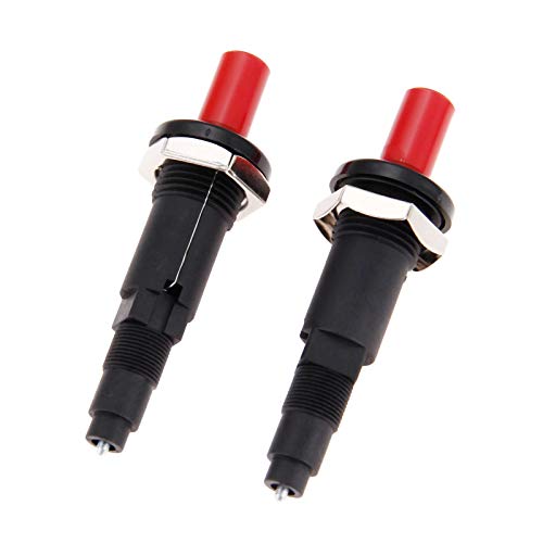 Aupoko 2 Piezas de Encendido de Chispa Piezo, botón de presión de cerámica Spark Encendedor de Cocina con Alta Resistencia para Chimenea de Gas, Horno de Gas, Gas