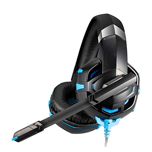 Auricular for juegos con sonido envolvente 7.1 Reducción de ruido del micrófono y USB con alimentación ligera llevada con cable estéreo 3D PS4 auricular for juegos for PC Xbox One / ordenador portátil