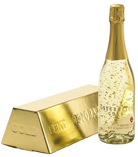 Austria Gold Espumoso con Copos de Oro de 23 Klt, 20 CL