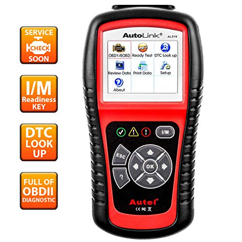 Autel Autolink AL519-Lector de código OBD II / EOBD con Modo 6,Versión avanzada de Autel AL319
