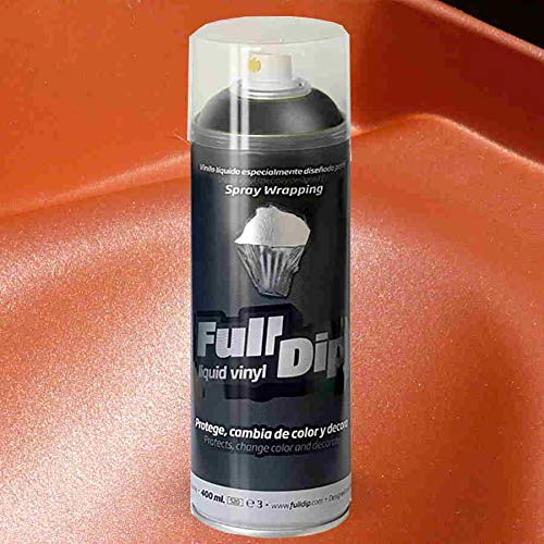 AutoFullCar Vinilo LÍQUIDO Full Dip Naranja Metalizado