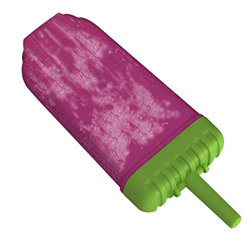 Avana Formas 6 pieza de helados de hielo reutilizables Formas helado soporte Agua Hielo Silicona Piruletas de hielo para niños y adultos sin BPA – Verde