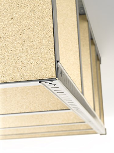 Avasco 5400431608007-175 fuerte clip de estantería/haul metal/madera con 5 estantes 200 x 120 x 50 cm clara galvanizado