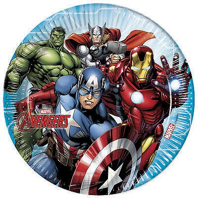 Avengers Assemble Kit 46 F - Decoraciones COORDINADAS DE CUMPLEAÑOS Accesorios DE Fiesta