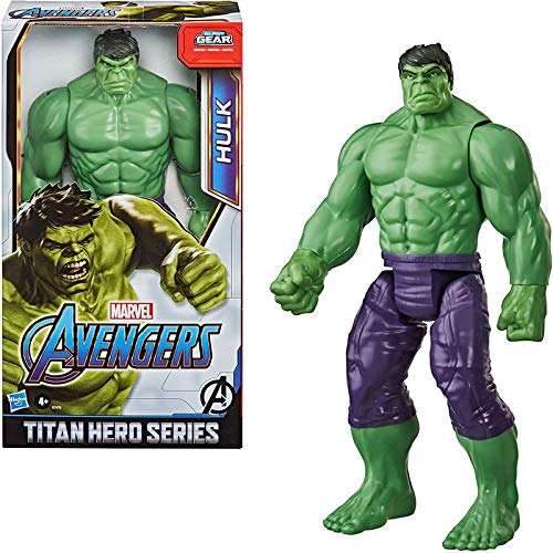 Avengers- Figura Titan Hero Deluxe Hulk (Hasbro E74755L0)