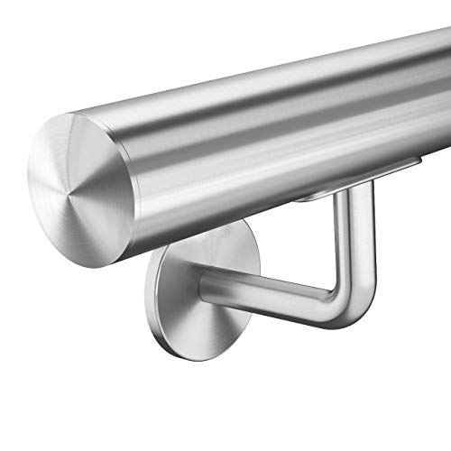 AVIS España Pasamanos de Acero Inoxidable Longitud 2000mm