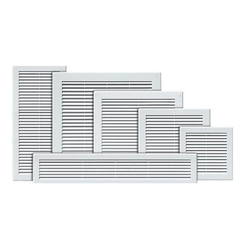 Awenta - Tapa de rejilla para sistema de respiración (200 x 200mm), color blanco