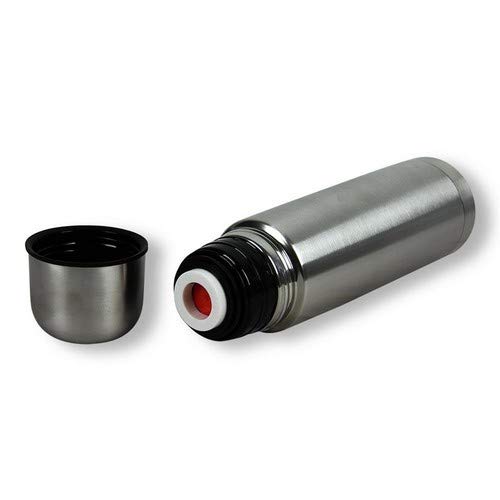 axentia Termo para Bebidas, Acero Inoxidable, Plata, 6.5 cm