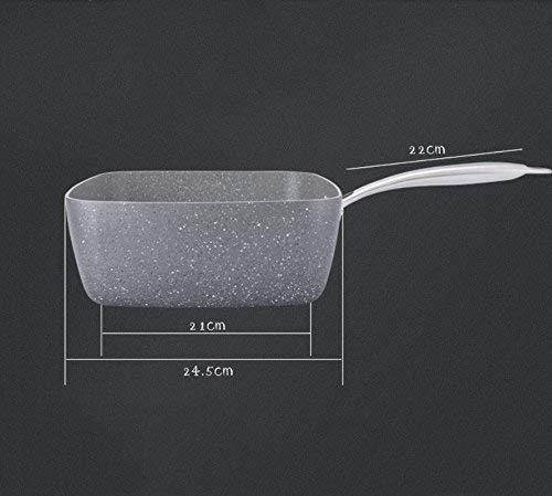 aycpg Sartén casa cazo Multi-función Pan Piedra Maifan Antiadherente for cocinar friendo el día de la Madre Libre de Humo
